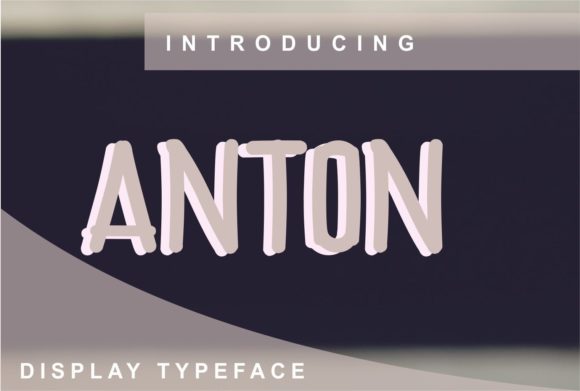 Anton: A Clean Display Font for Bold Visual Impact