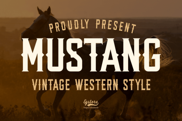 Exploring Mustang: A Bold Western Typeface for Authentic Design
