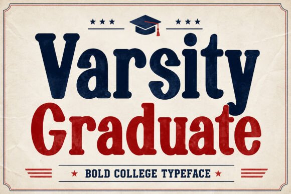 Varsity Graduate: Capturing Campus Spirit in Typography